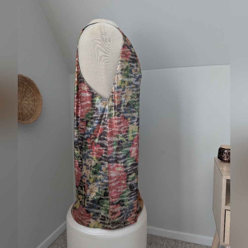 Free People Tangier Sequin Halter Mini Dress - Picture 5 of 12